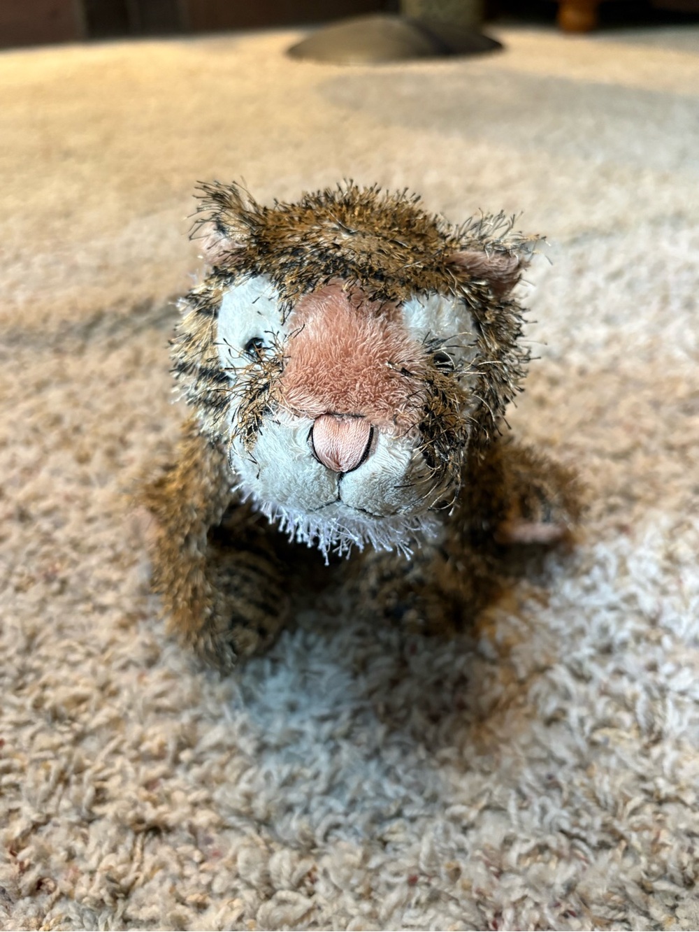 Plush Tiger Webkinz Cub Stuffed Animal in Brown & Cream - Soft Cuddly Toy